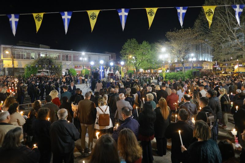 Η Ανάσταση στη Μητρόπολη Δράμας
